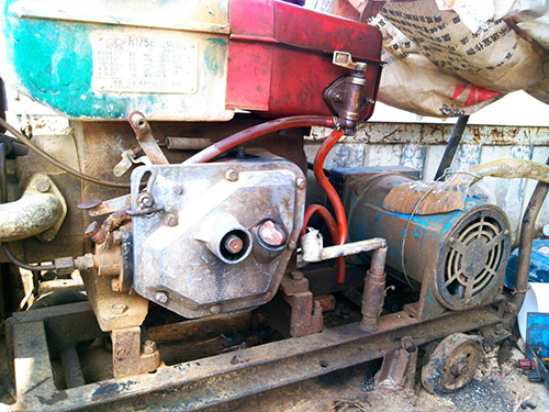 白塔单杠柴油机发电机出租